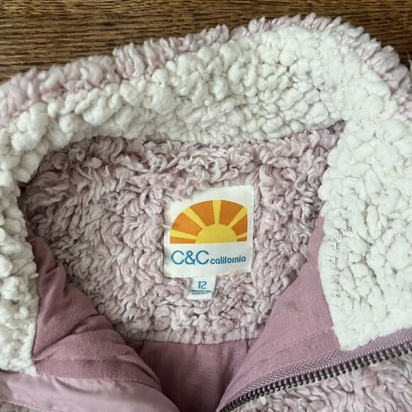 C&C California (14) Pink Quarter Zip - Picture 8 of 8